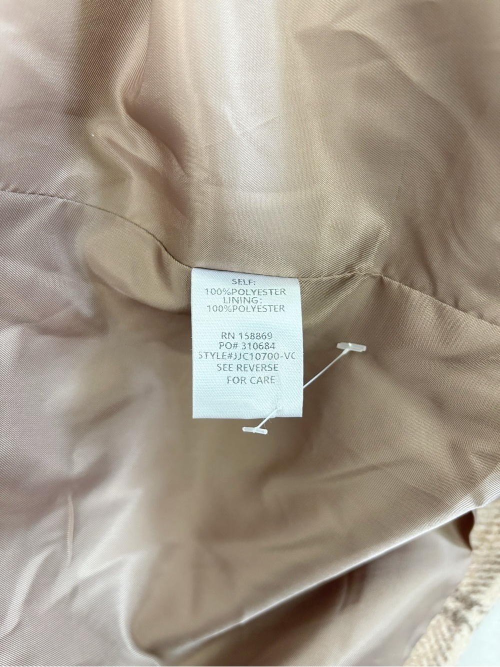 VICI Autumn Root Plaid Longline Trench Coat in Sand Size S - Picture 9 of 11